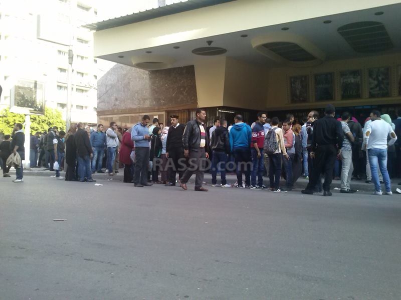 تكثيف أمني امام السينيمات بالاسكندرية